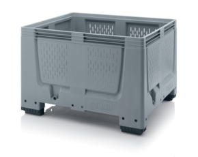 Contentores de plástico perfurados / ventilados