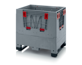 Collapsible big boxes with 4 opening flaps