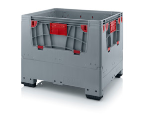 Collapsible big boxes with 4 opening flaps