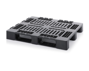 Medium pallets with retaining edge