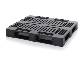 Medium pallets with retaining edge