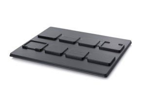 Place-on lids for pallets Multi-purpose