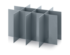 Special compartments for Euro containers