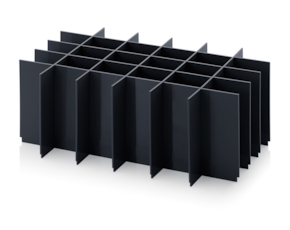 ESD special compartments for ESD Euro containers