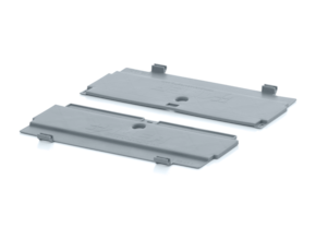 Hinged lids for foldable boxes