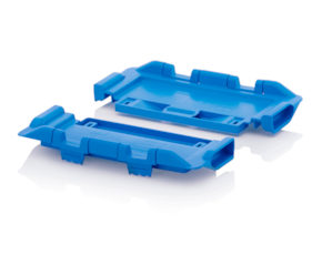 Hinged lids for reusable containers