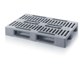 Hygiene pallets without retaining edge