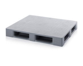 Cleanroom pallets without retaining edge
