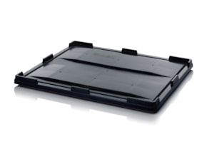ESD place-on lids for big boxes