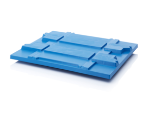 Place-on lids for pallets KLT