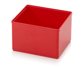 Insertable bins for assortment boxes