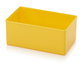Insertable bins for assortment boxes
