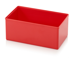 Insertable bins for assortment boxes
