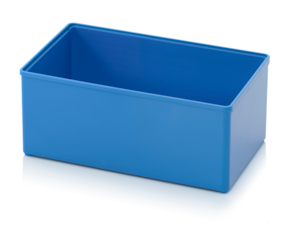 Insertable bins for assortment boxes