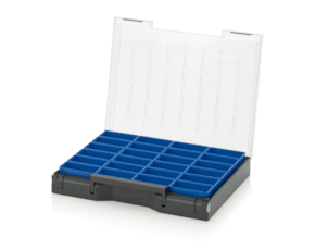 Assortment boxes loaded 44 x 35,5 cm
