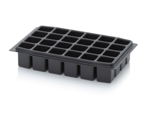 Deep-drawn insert 24 compartments
