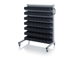 ESD system trolleys for rack boxes