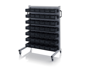 ESD system trolleys for rack boxes