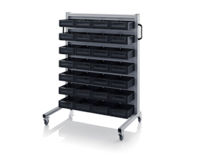 ESD system trolleys for rack boxes