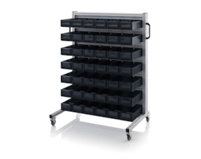 ESD system trolleys for rack boxes