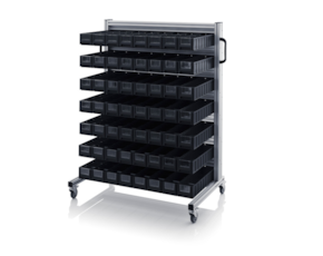 ESD system trolleys for rack boxes