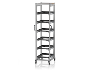 ESD system trolleys for Euro containers 60 x 40 Height 200 cm
