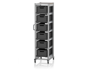 ESD system trolleys for Euro containers 60 x 40 Height 200 cm