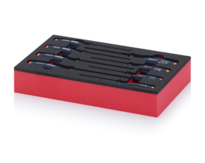 Foam insert with screwdriver