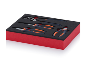 Foam insert with pliers
