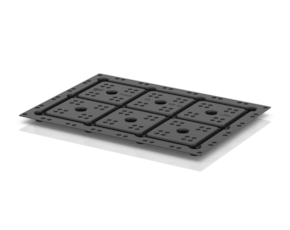 Insertable bin inserts for Euro containers 40 × 30 cm