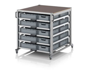System trolley In pallet format