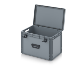Contentores Euro com tampa articulada Pro